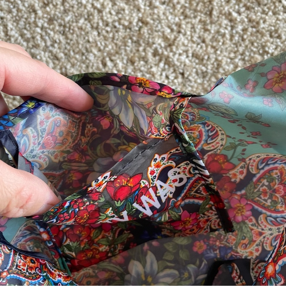 Johnny Was Reusable California Tote Bag 15”x18” - Picture 10 of 14